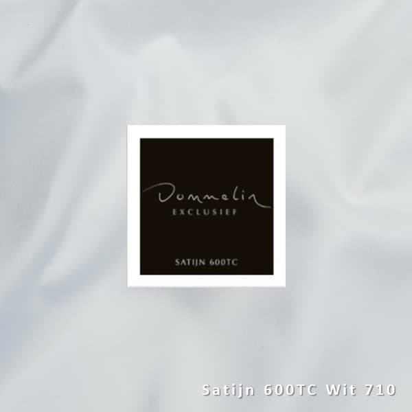Dommelin Laken Satijn 600TC Wit