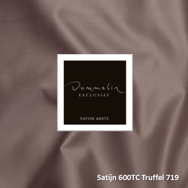 Dommelin Laken Satijn 600TC Truffel