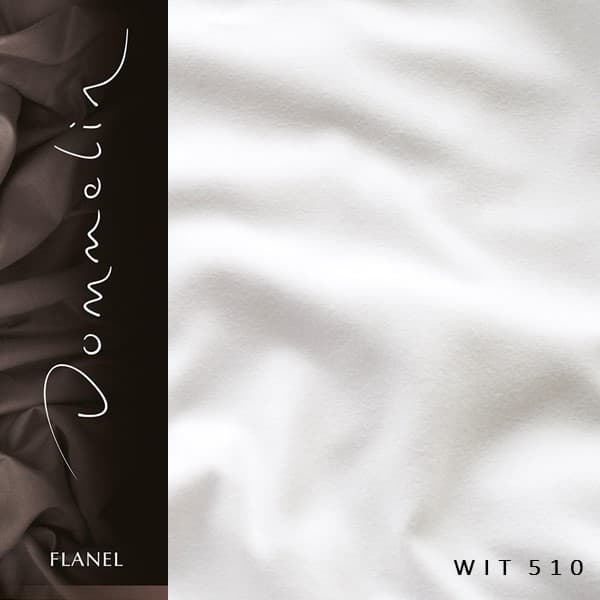 Dommelin Laken Flanel Wit