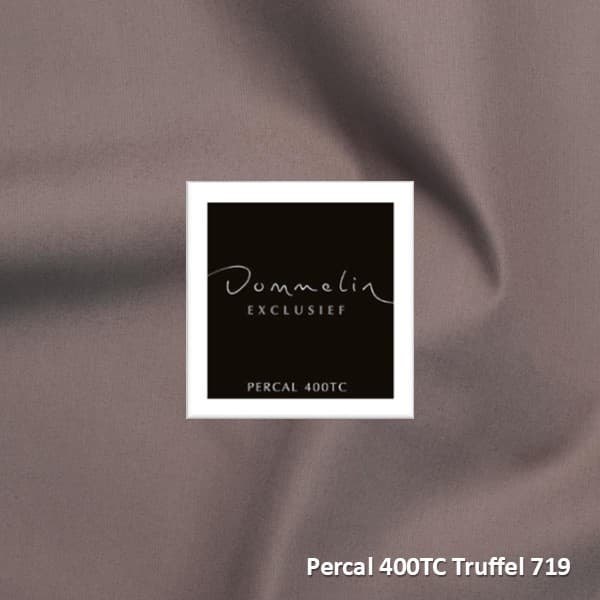 Dommelin Laken Percal 400TC Truffel