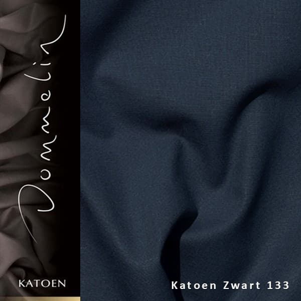 Dommelin Laken Katoen Zwart
