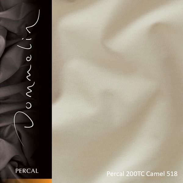 Dommelin Laken Percal 200TC Camel