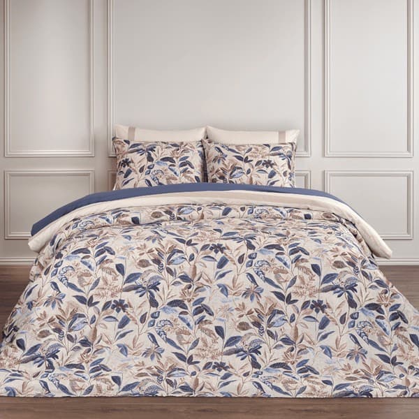 Dommelin Lakenset Feto Blauw-Bruin